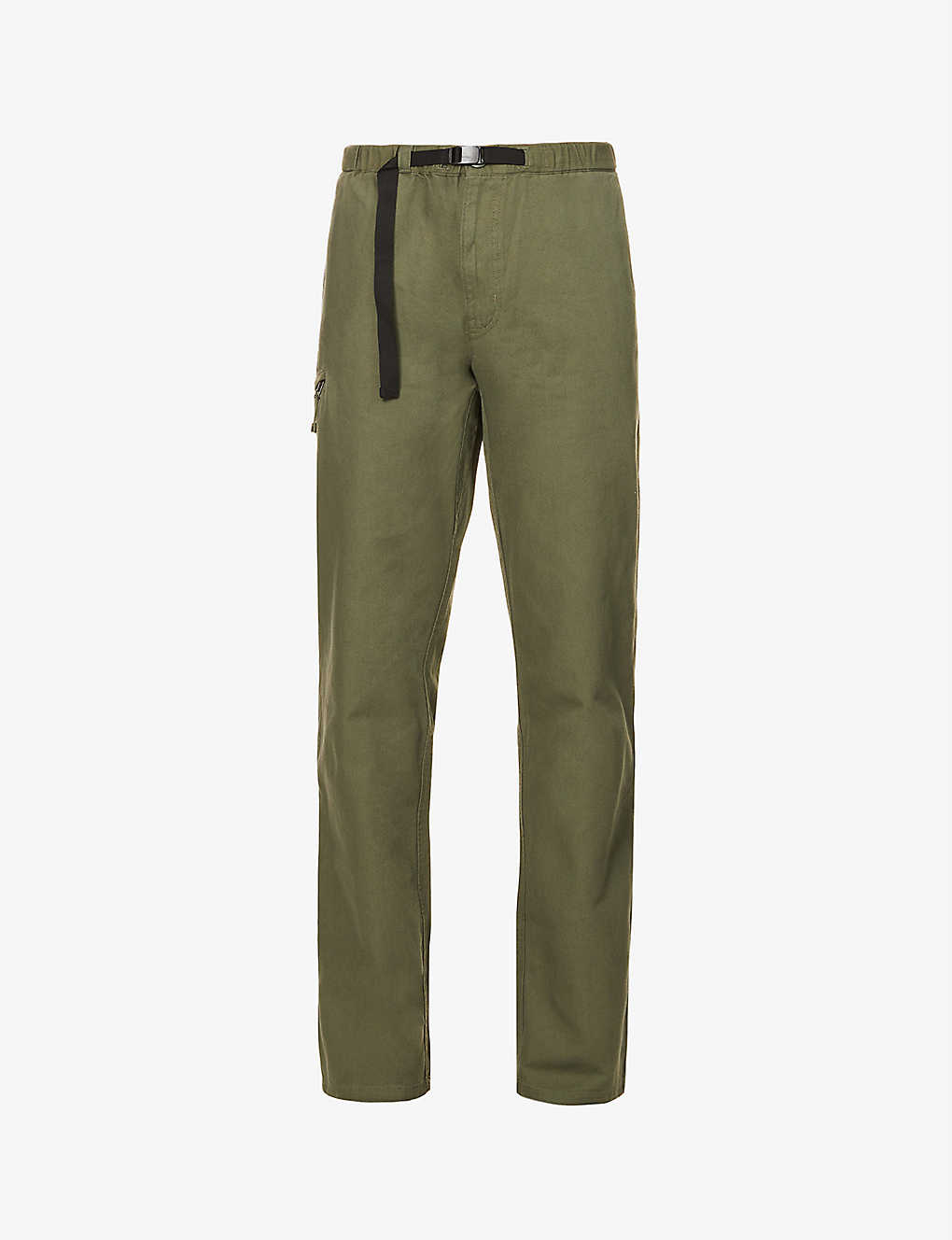 Gi brand-patch relaxed-fit organic-cotton trousers(9351253)
