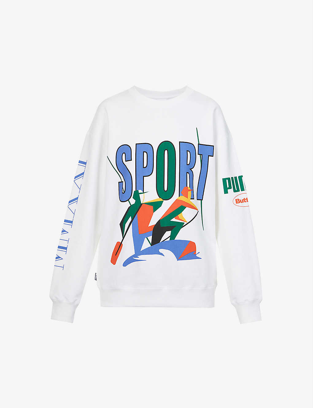 Puma x Butter Goods Sport cotton-jersey sweatshirt(9360766)