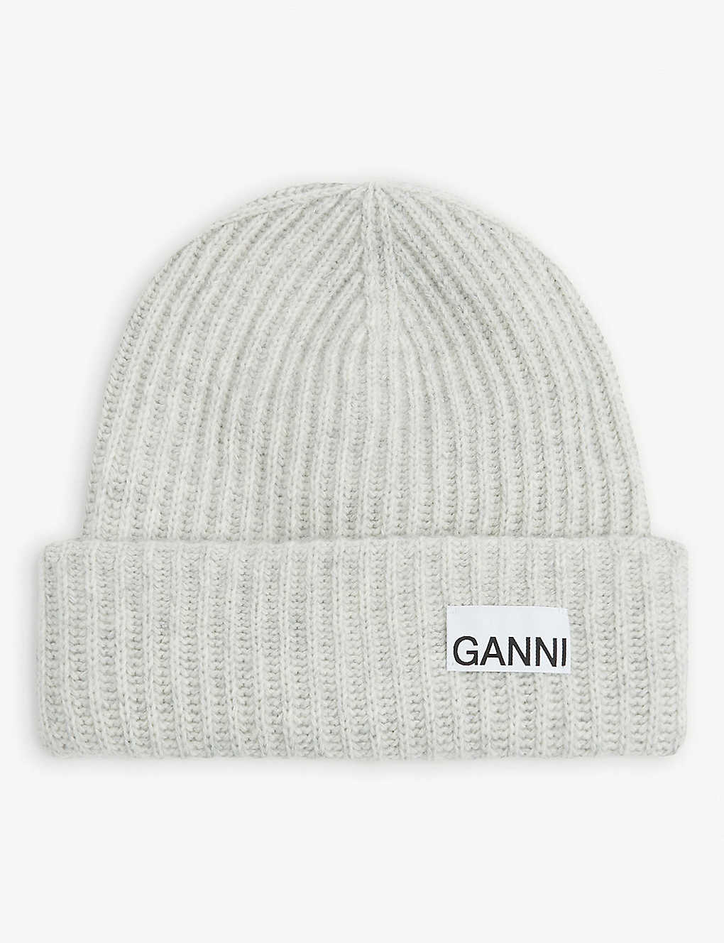 Logo-patch recycled-wool blend beanie(9401469)