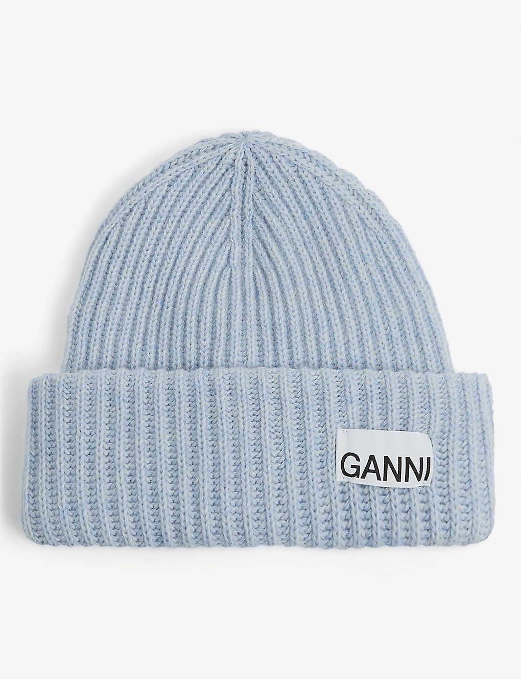 Logo-patch recycled-wool blend beanie(9401483)