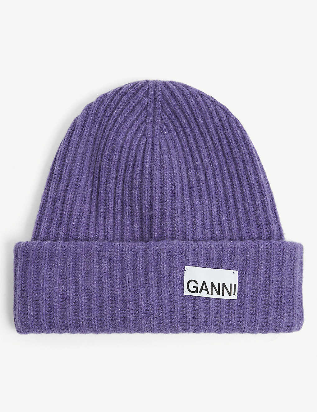 Logo-patch recycled-wool blend beanie(9401467)