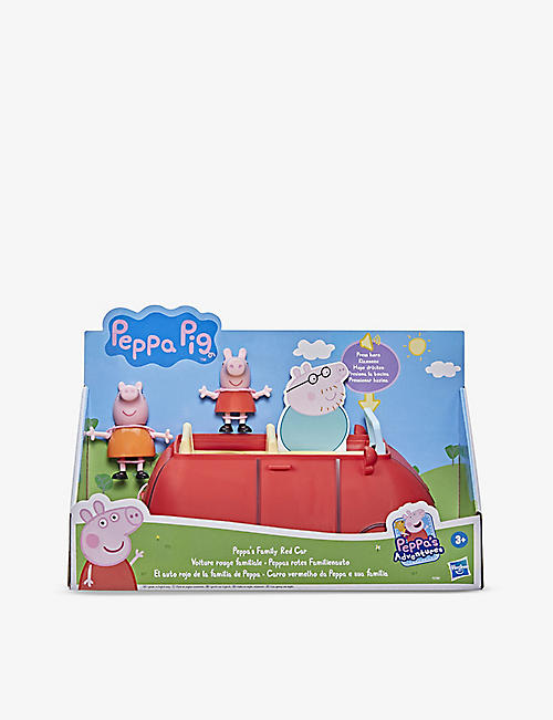 PEPPA PIG: Family Big Red Car playset