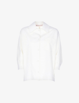 Relaxed-fit cotton-poplin shirt(9370148)