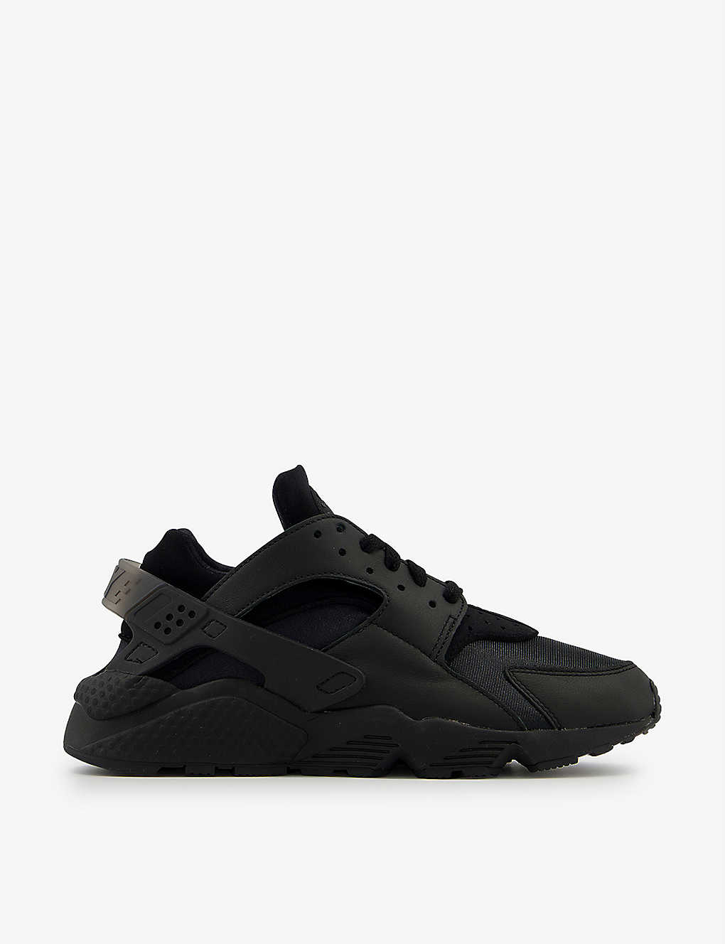 Air Huarache suedette and woven mid-top trainers(9389155)