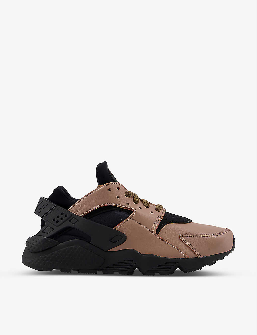 Air Huarache suede and woven mid-top trainers(9433768)