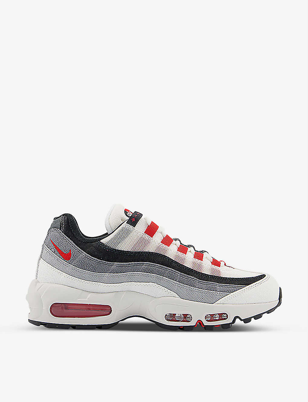 Air Max 95 QS Plum Blossom mesh and suede trainers(9348198)