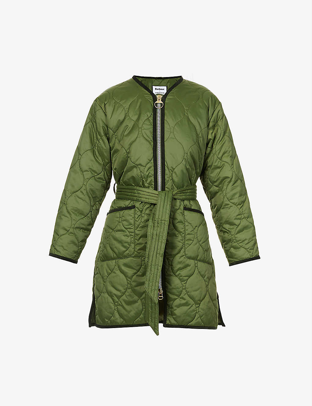 Barbour x Alexa Chung Billie quilted shell jacket(9443051)