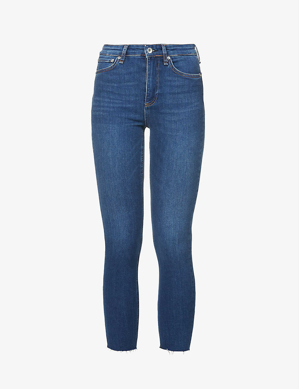 Nina skinny high-rise stretch-denim jeans(9452301)