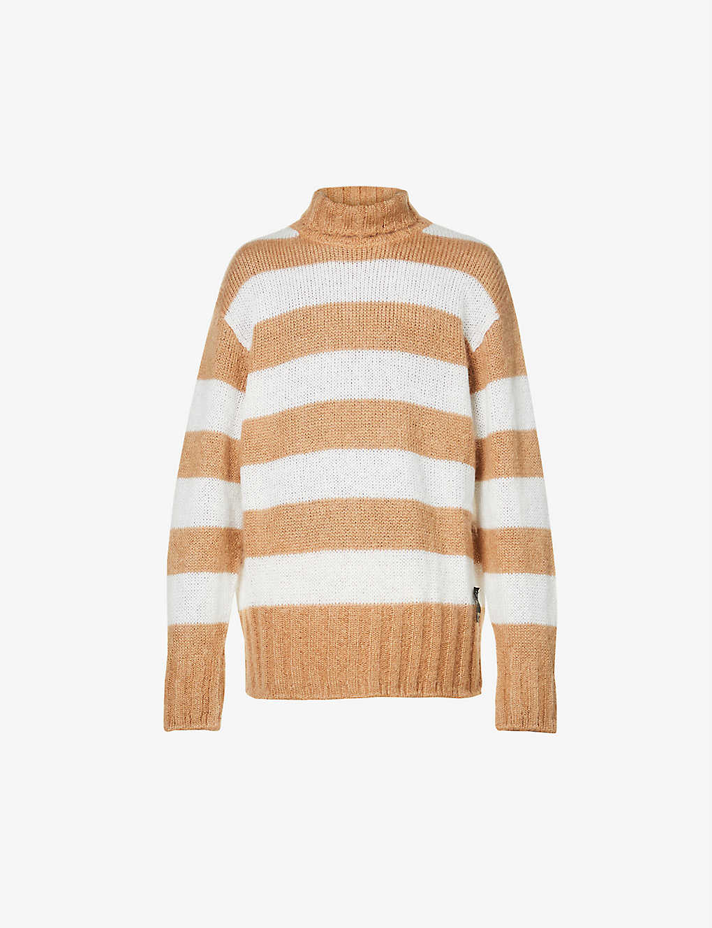 Striped mohair-blend jumper(9320574)