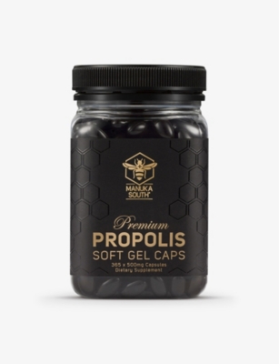 MANUKA SOUTH: Premium propolis 500mg soft gel caps 365 capsules
