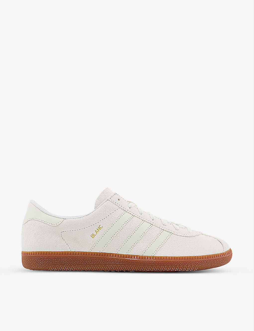 Blanc leather low-top trainers(9327254)