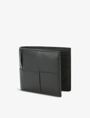 Intreccio leather wallet(9455075)
