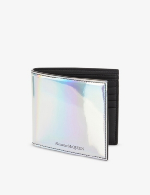 Holographic leather wallet(9334886)