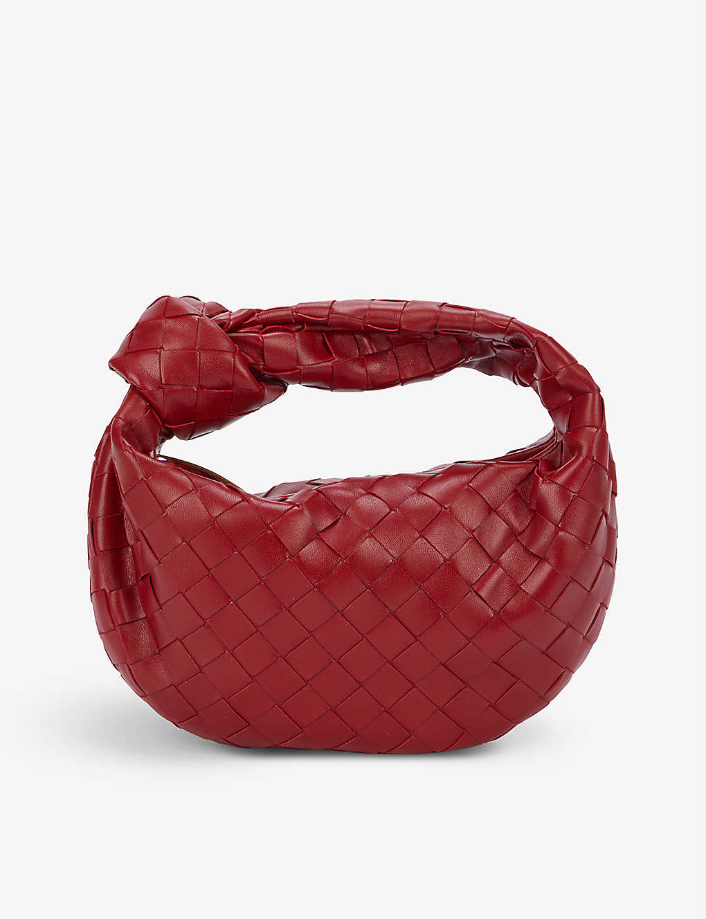 The Mini Jodie intrecciato leather hobo bag(9396551)