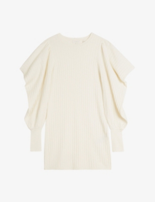 Marniaa extreme-sleeve stretch-knit mini dress(9393306)