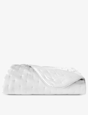 YVES DELORME: Triomphe cotton-sateen bedcover