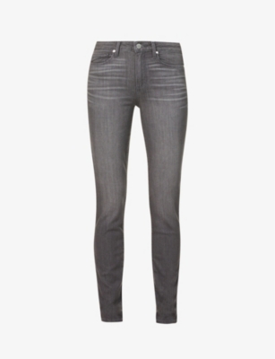 PAIGE: Hoxton skinny high-rise stretch-denim jeans