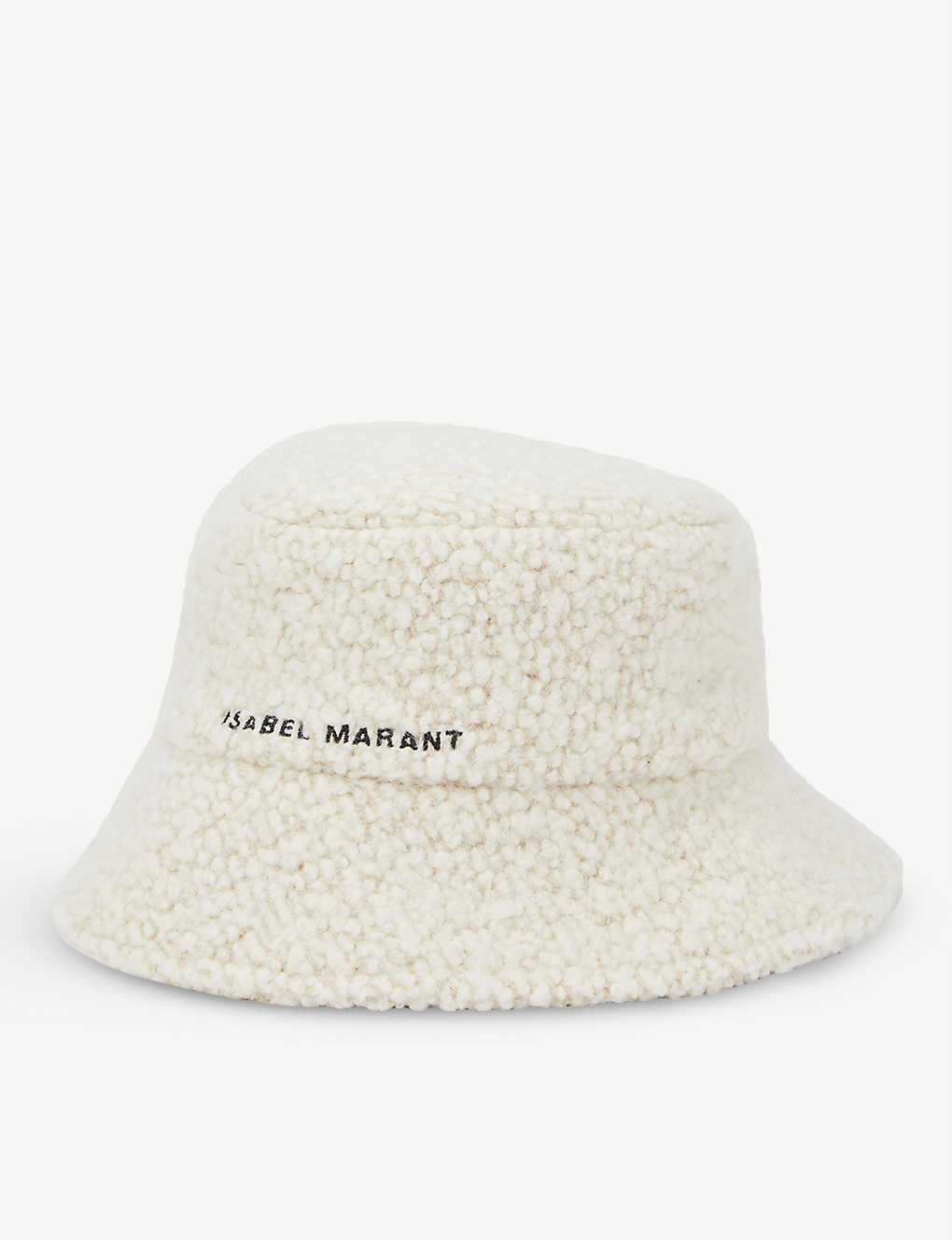 Denji logo-embroidered boucle knitted bucket hat(9403999)