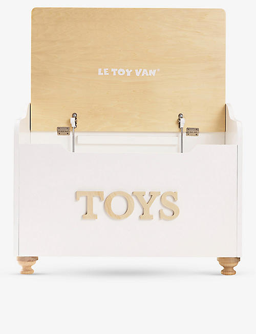 LE TOY VAN: Scalloped wooden toy box 53cm