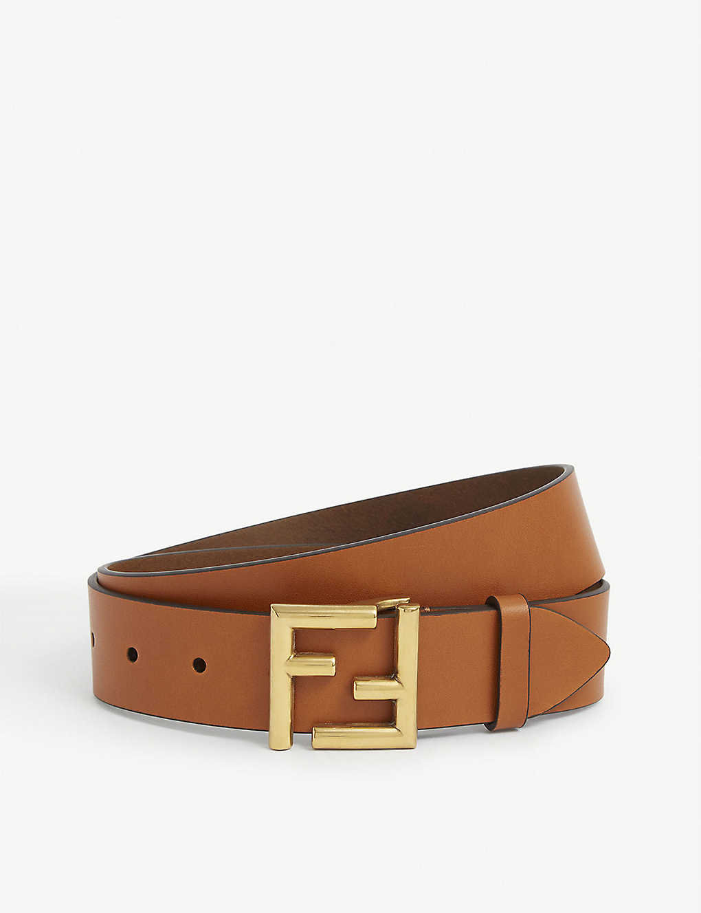 FF-buckle leather belt(9349649)