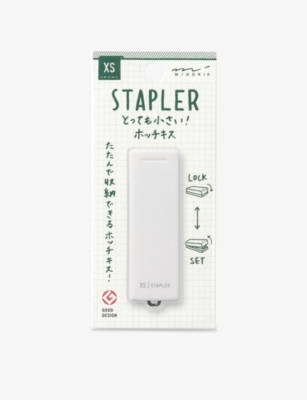 MIDORI: Logo-print stapler 6.2cm