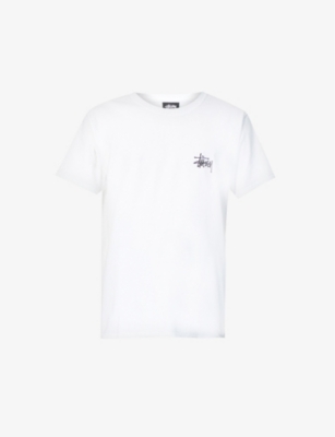 Brand-print crewneck cotton-jersey T-shirt(9364289)