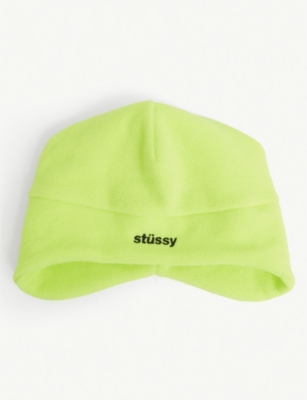 Logo-embroidered folded fleece beanie hat(9446906)