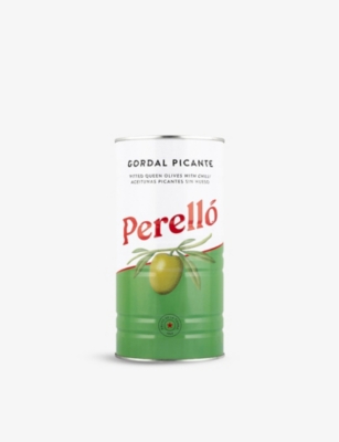 PERELLÓ: Perelló Gordal Picante pitted olives 1.44kg
