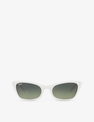 RAY-BAN: RB2299 Lady Burbank cat-eye acetate sunglasses