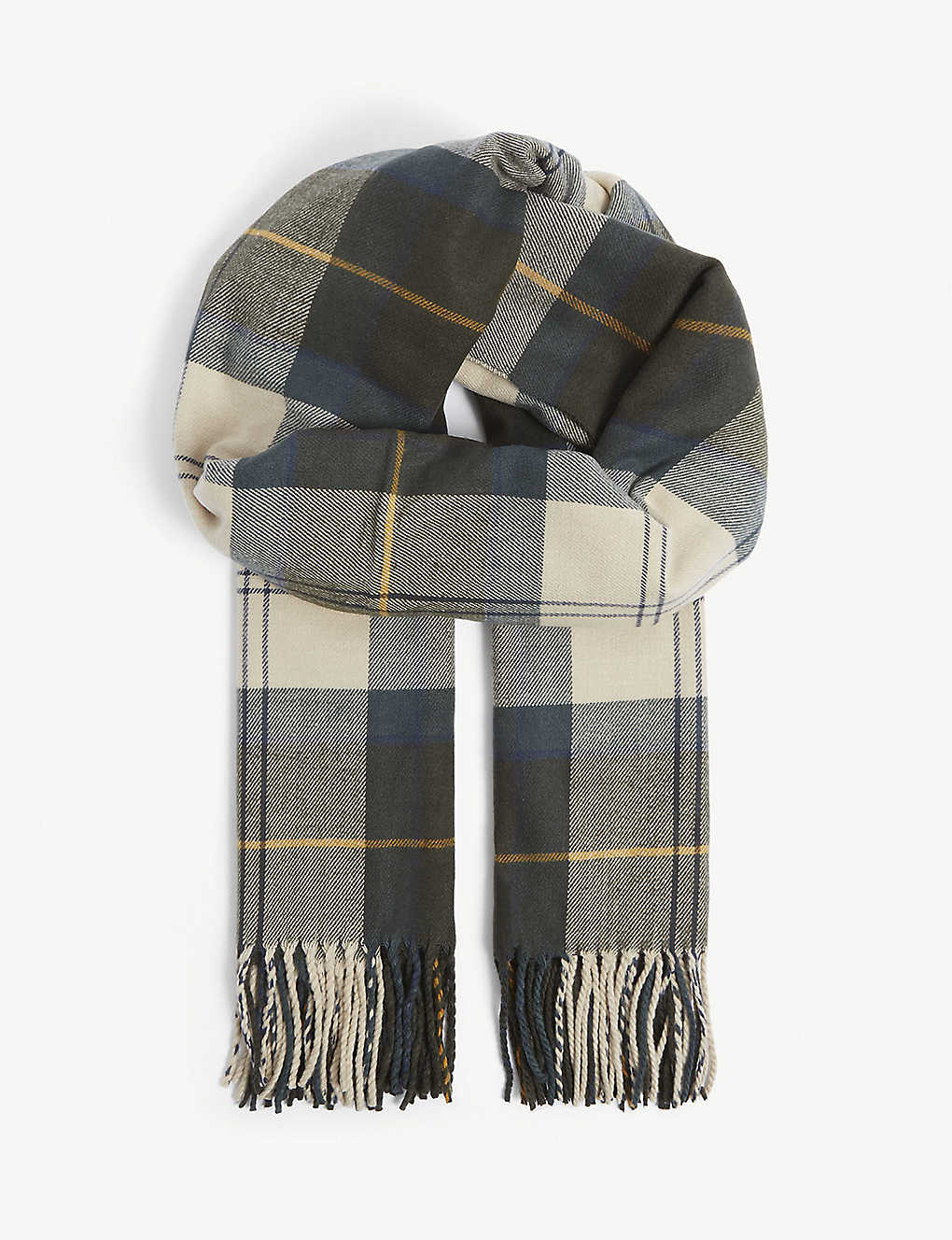 Hailes tartan woven scarf(9416534)