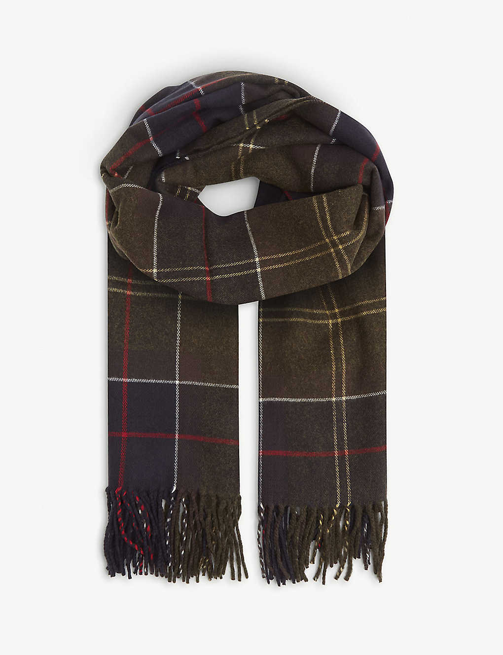 Hailes tartan woven scarf(9416542)