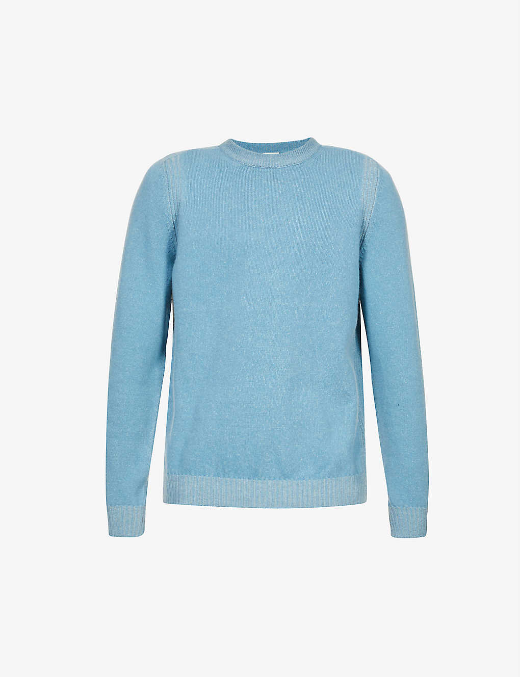 Long-sleeve crewneck wool jumper(9481701)