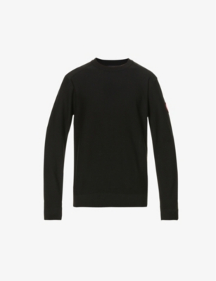 CANADA GOOSE: Dartmouth brand-patch wool jumper