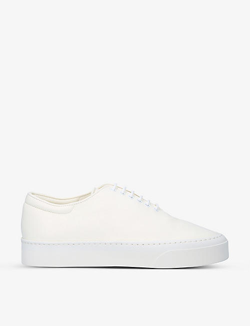 THE ROW: Marie H lace-up leather trainers