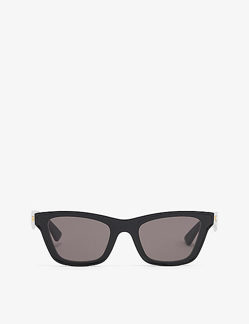 BOTTEGA VENETA: BV1119S cat-eye acetate sunglasses