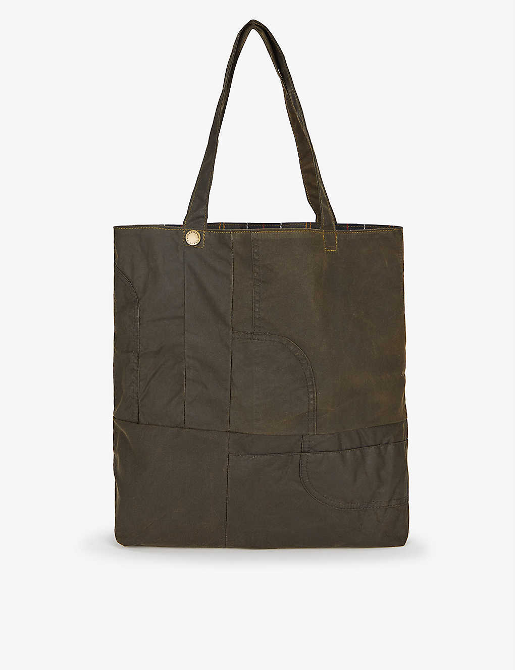 Re-Loved upcycled waxed-cotton tote bag(9438553)