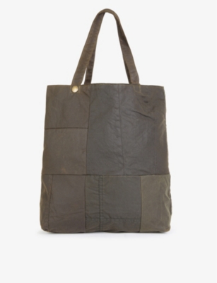 Re-Loved upcycled waxed-cotton tote bag(9438538)