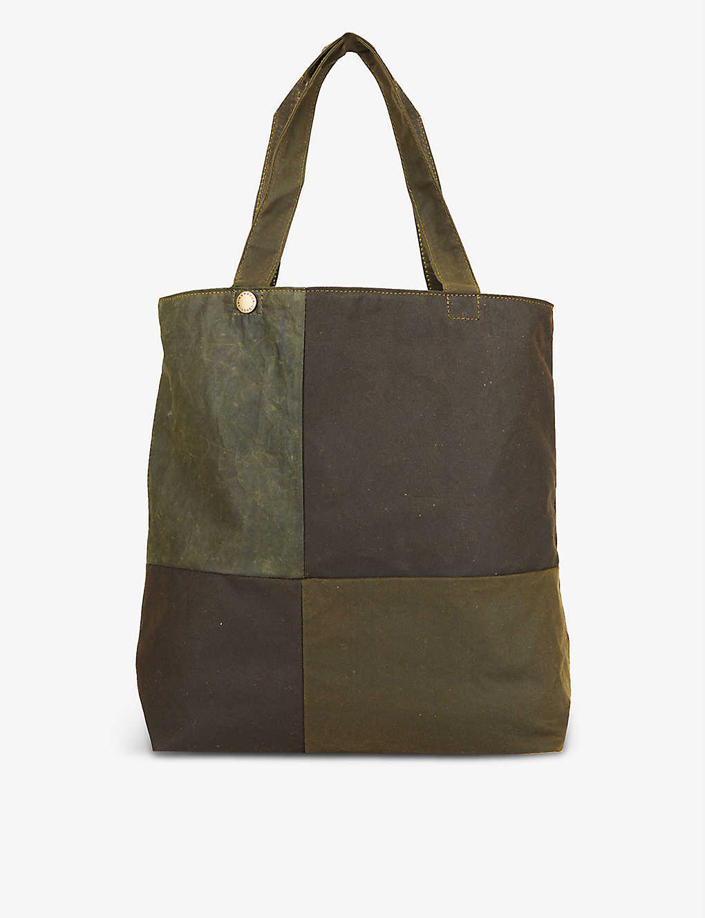 Re-Loved upcycled waxed-cotton tote bag(9436868)