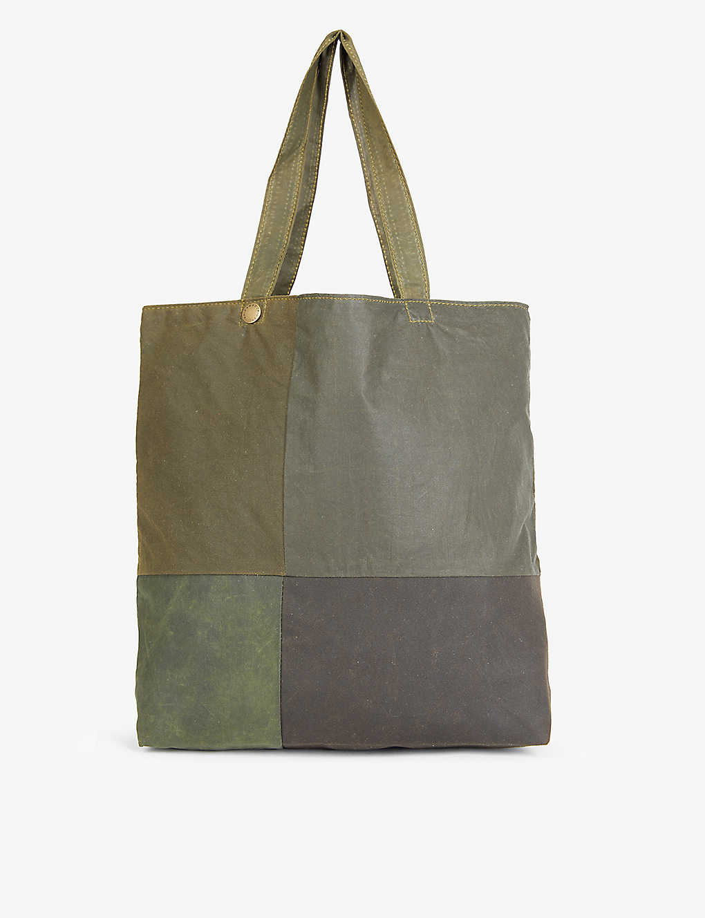 Re-Loved upcycled waxed-cotton tote bag(9438600)