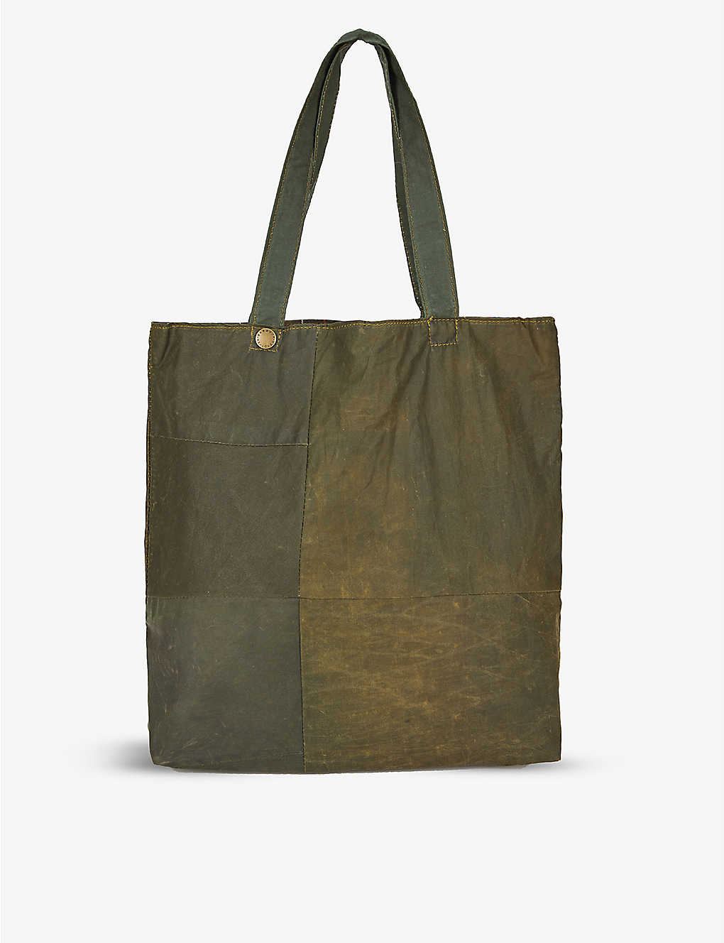 Re-Loved upcycled waxed-cotton tote bag(9438584)