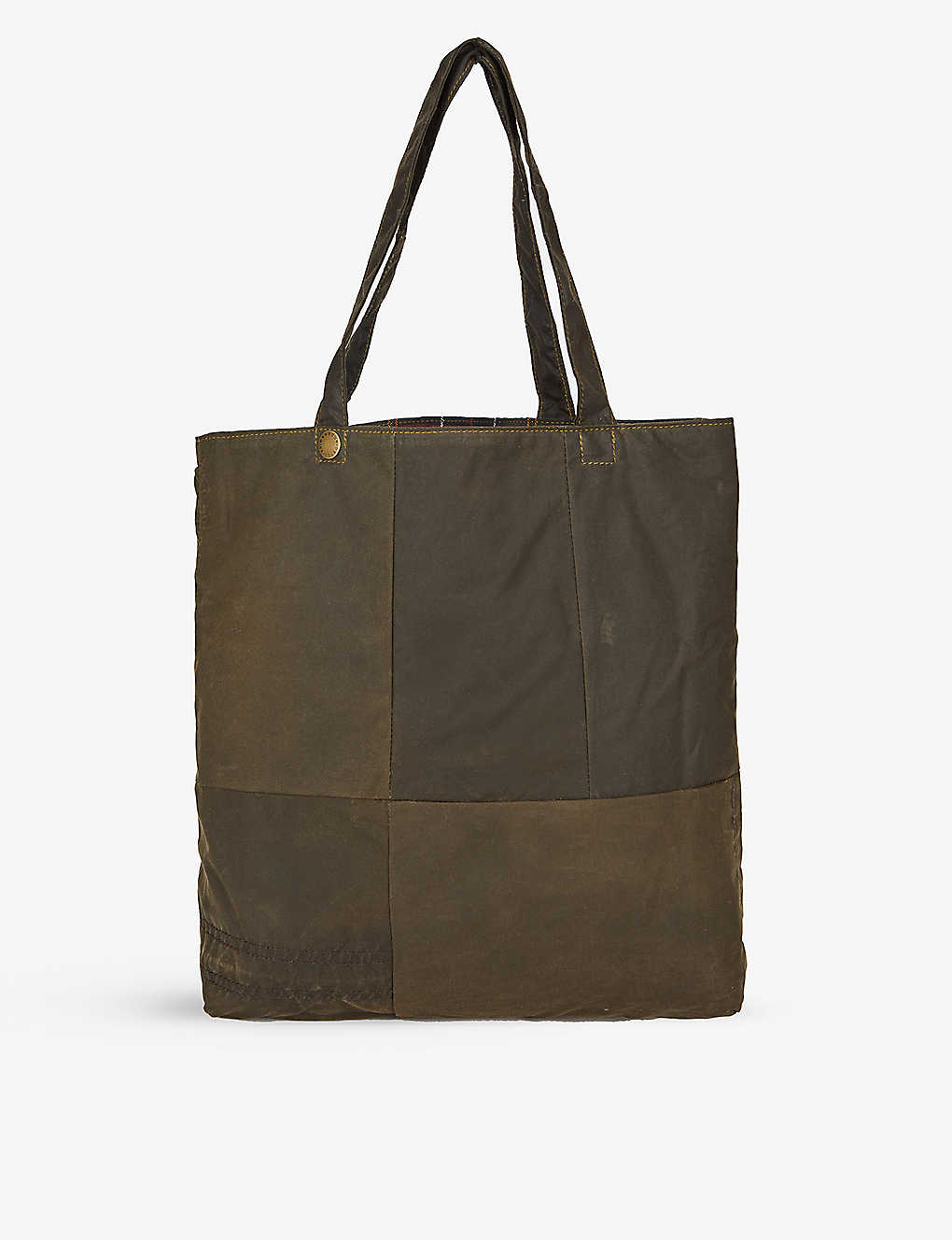 Re-Loved upcycled waxed-cotton tote bag(9438624)