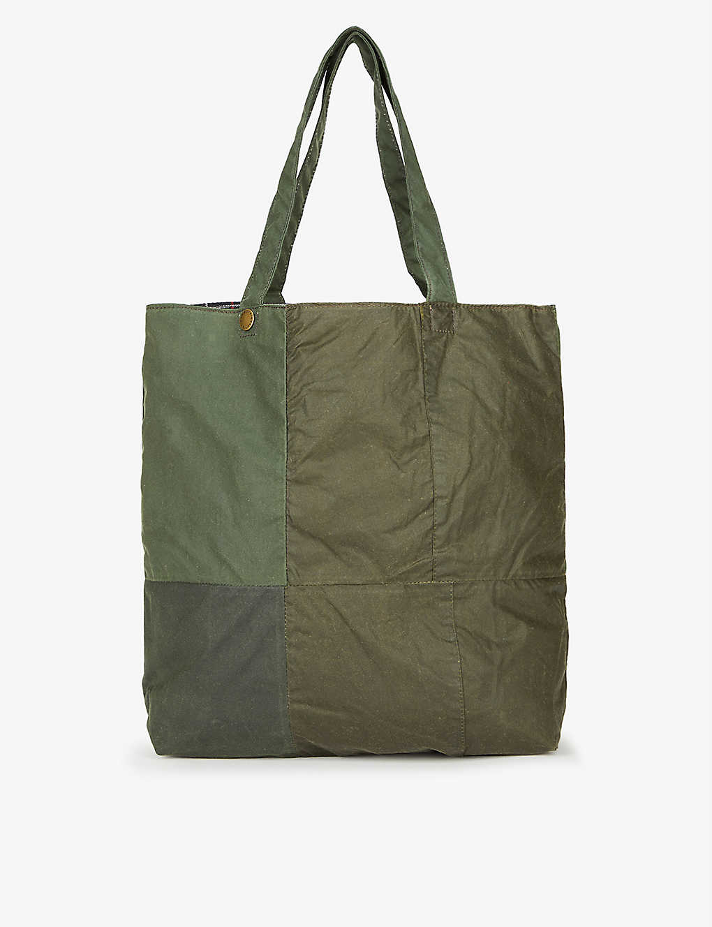 Re-Loved upcycled waxed-cotton tote bag(9436878)