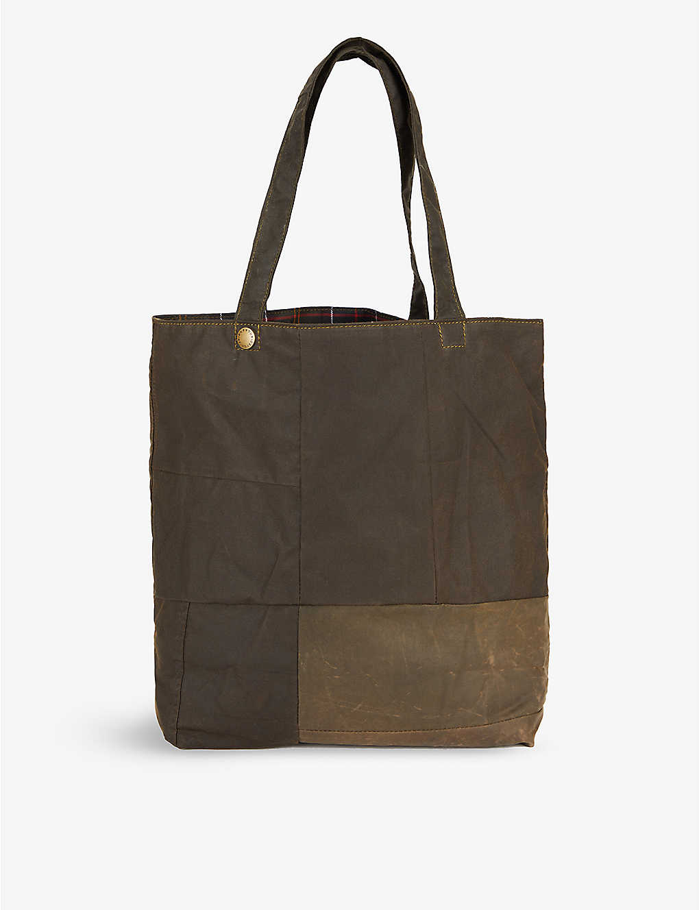 Re-Loved upcycled waxed-cotton tote bag(9440530)