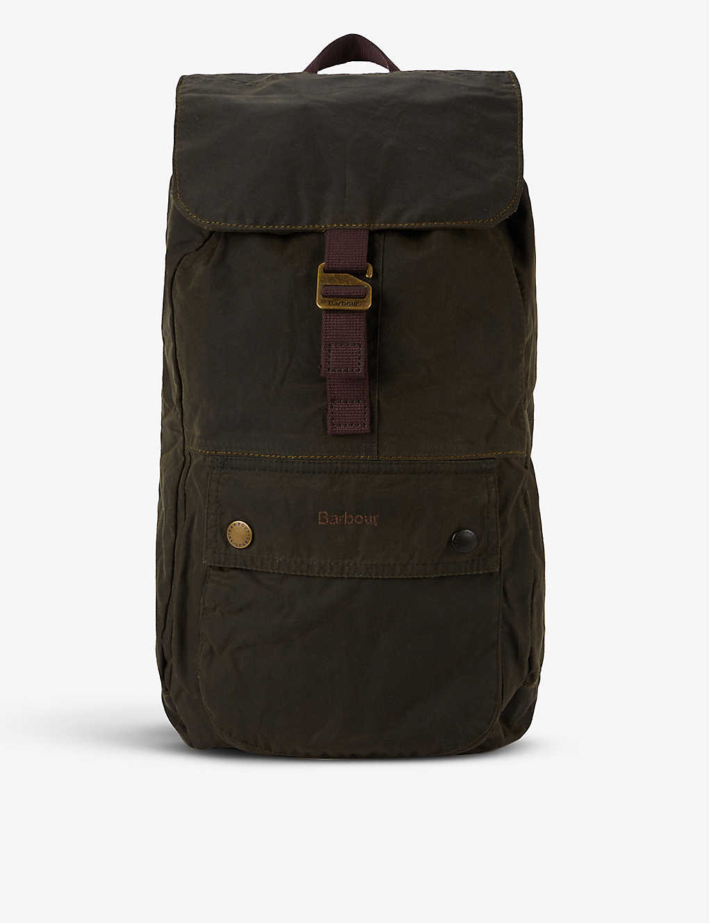 Re-Loved waxed-cotton backpack(9439903)