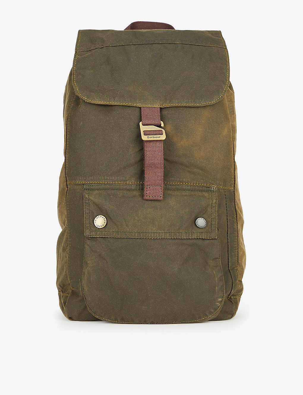 Re-Loved waxed-cotton backpack(9436795)