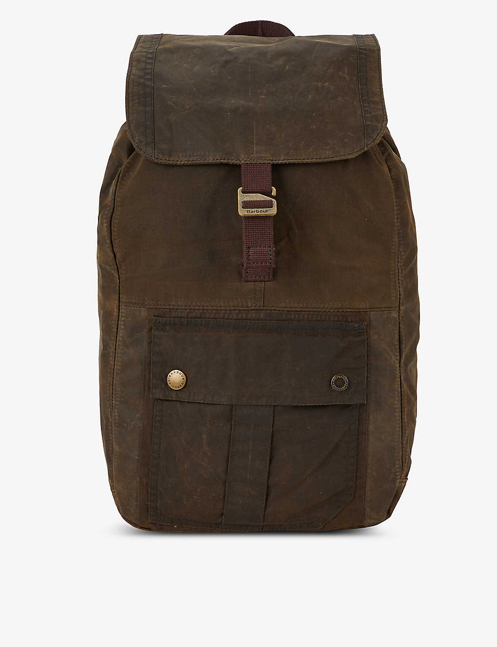 Re-Loved waxed-cotton backpack(9441272)