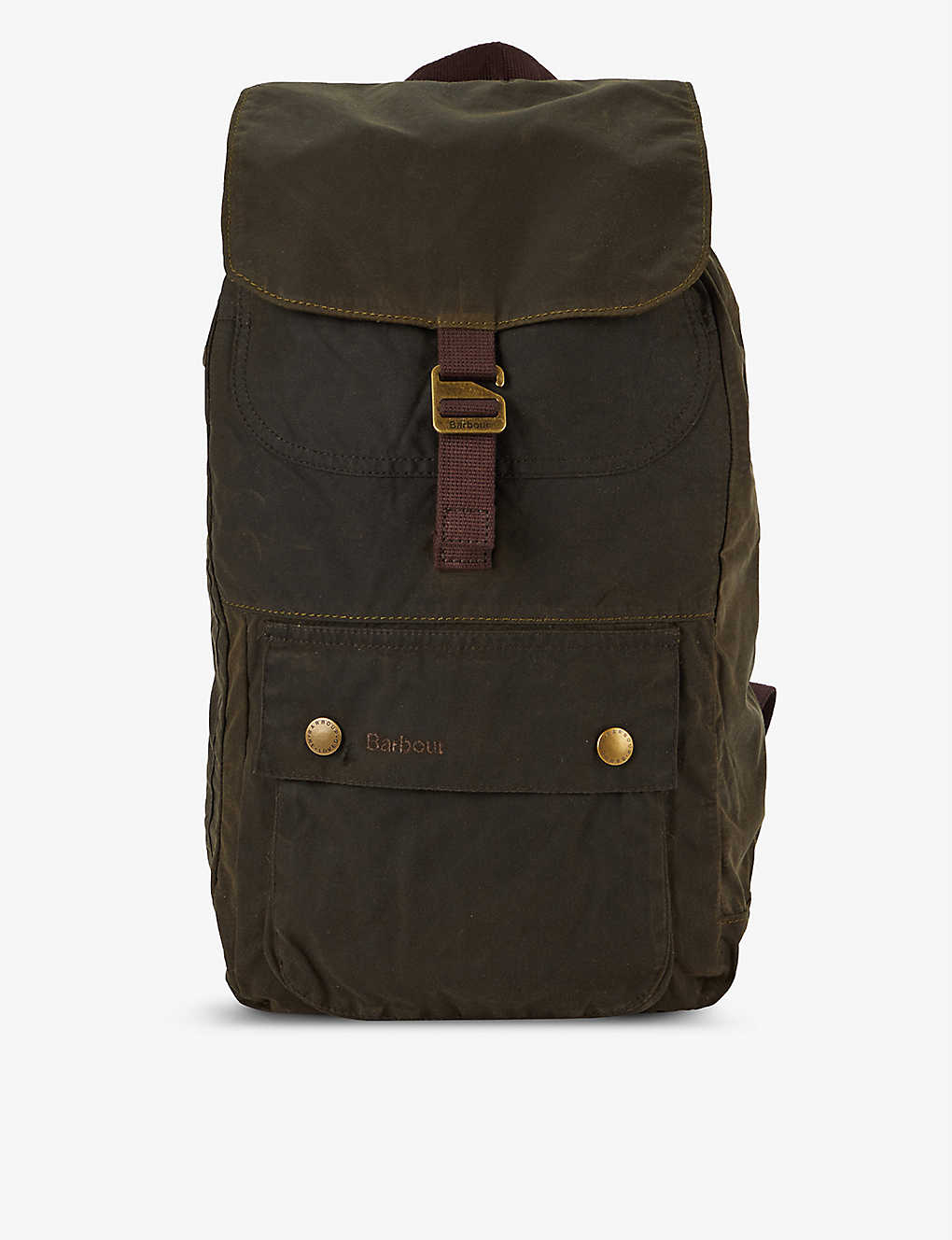 Re-Loved waxed-cotton backpack(9441274)