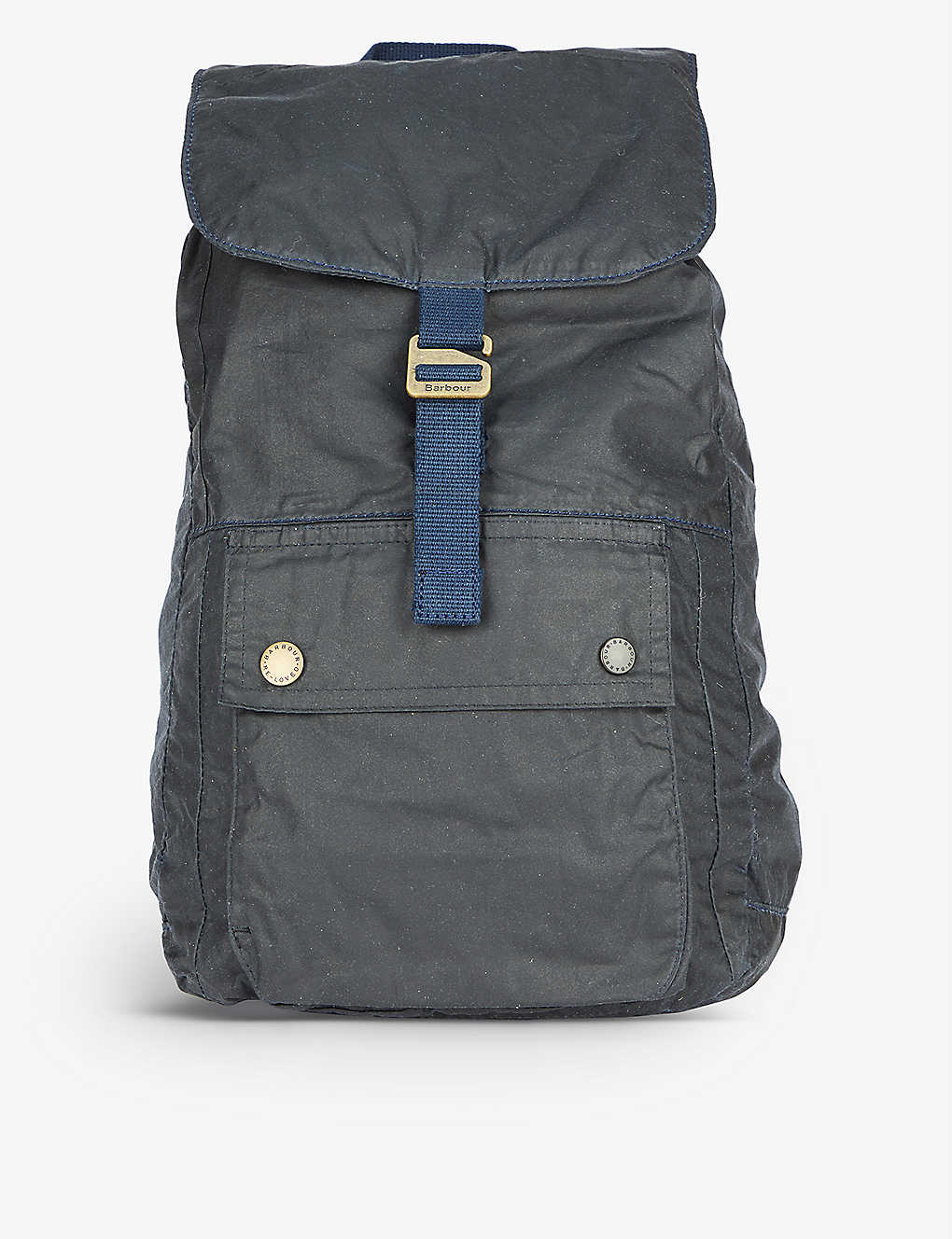 Re-Loved waxed-cotton backpack(9441276)