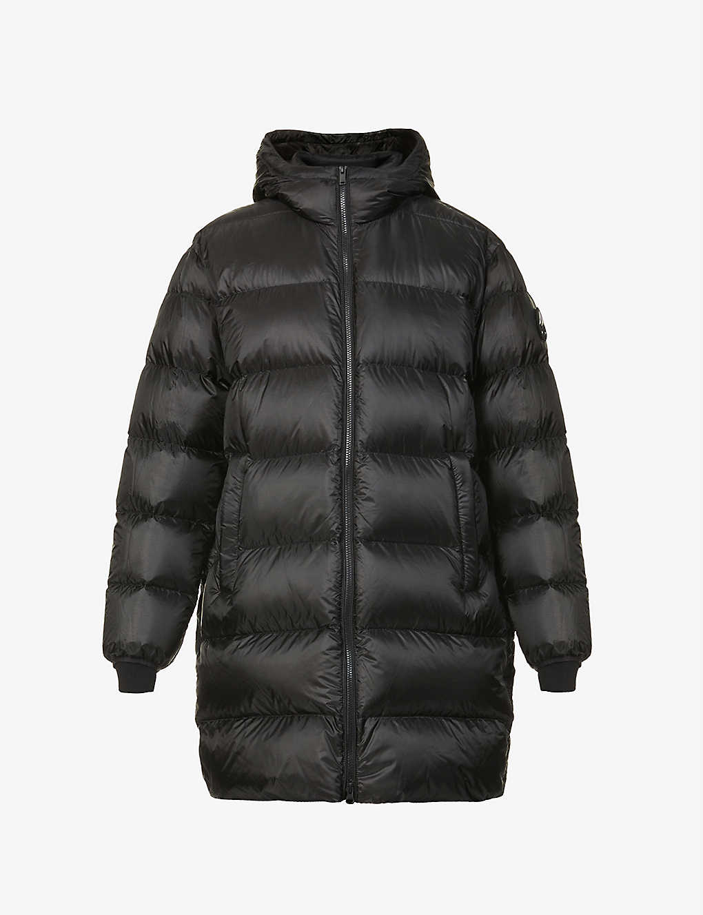 Pisquid funnel-neck shell-down jacket(9439084)