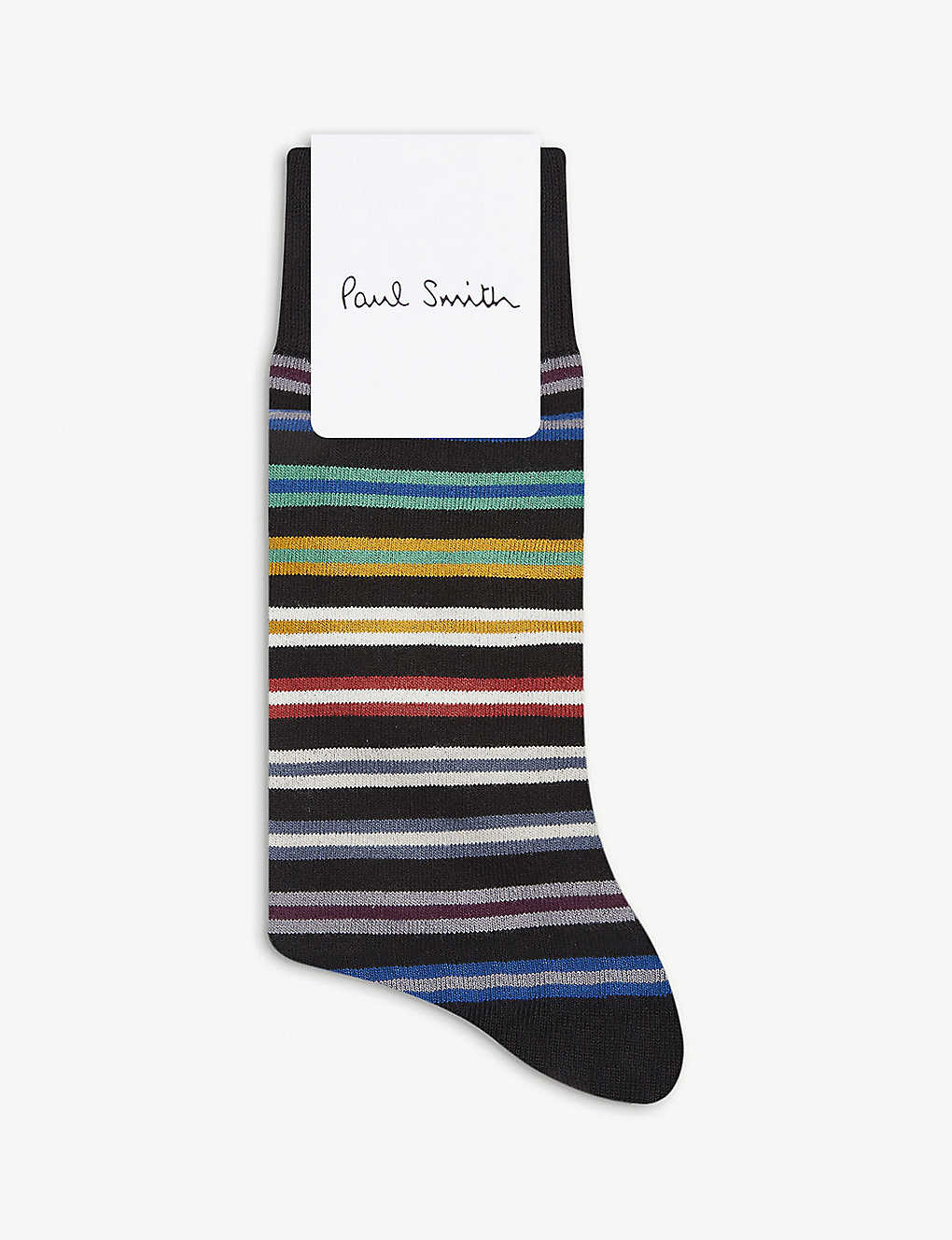 Striped cotton-blend socks(9423793)